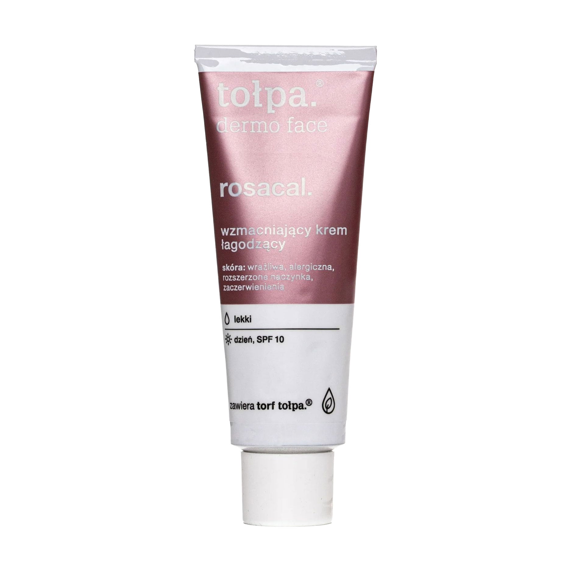 Денний крем для обличчя Tolpa Dermo Face Rosacal Day Face Cream SPF10, 40 мл
